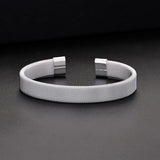 925 Sterling Silver Mesh Bangle Bracelet for Women