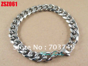 10mm 316L Stainless Steel Bracelet 200mm Man Jewelry