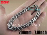 10mm 316L Stainless Steel Bracelet 200mm Man Jewelry
