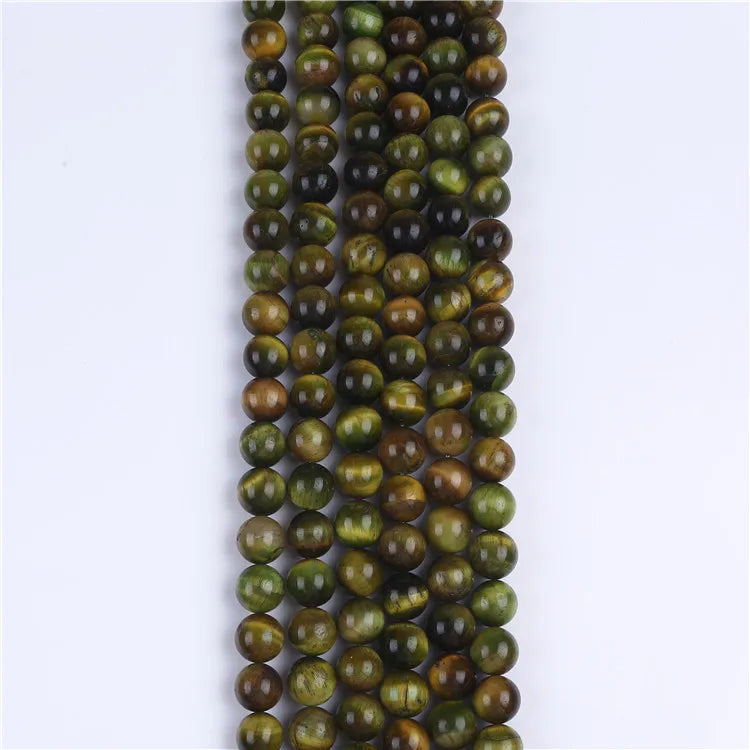 12mm Tiger Eye Stone Beads for Jewelry Making