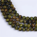 12mm Tiger Eye Stone Beads for Jewelry Making