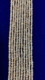 3.5-4mm Flat Button Pearl Strands - Freshwater Pearls