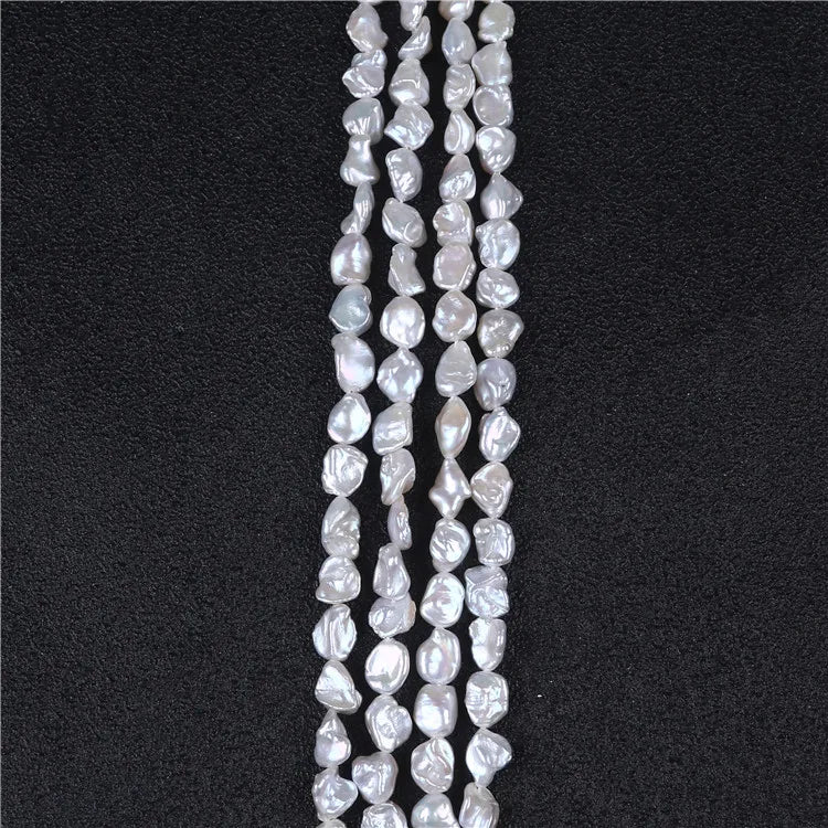 7-8mm Keshi Pearl Strands for Jewelry Making