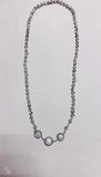 Baroque Pearls Necklace with 8-9mm Stone
