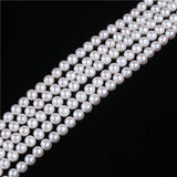 9-10mm Near Round Pearl Strand for Jewelry Making