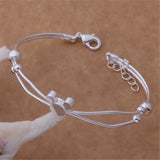 925 Sterling Silver Mickey Bangle Bracelet for Women