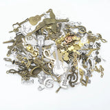 Hot Metal Music Charm Pendant Antique Bronze Bracelet Necklace DIY Accessories
