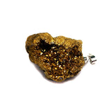 Hot Rainbow Crystal Geode Druzy Pendant Titanium Crystal Jewelry Necklace