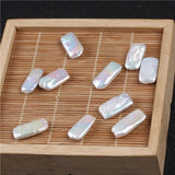 Rectangle Irregular Shape Pearl Loose Beads for Jewelry Making