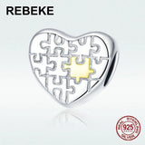 DIY Heart Beads for Bangle Charm Making