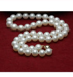 9-10mm Freshwater Pearl Necklace, AAA+ Quality