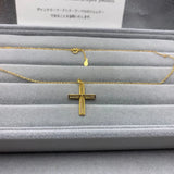 Silver Cross Pendant Full Diamond Necklace for Women