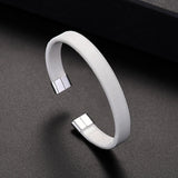 Silver Plated Mesh Bangle Cuff Bracelet Wedding Party