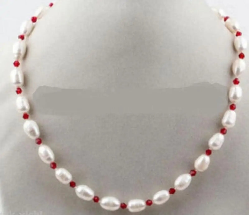 11-13MM AKOYA +Crystal pearl necklace 19inch