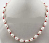 11-13MM AKOYA +Crystal pearl necklace 19inch