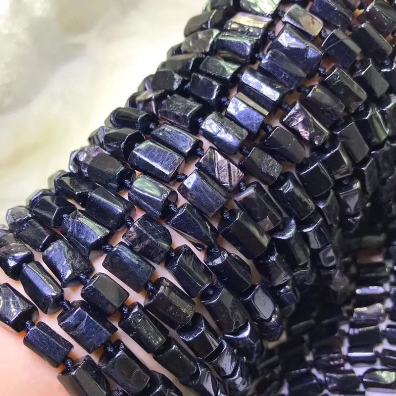 Hypersthene Loose Beads 7*10mm for Jewelry Making Necklace