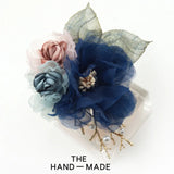 Cloth Art Flower Brooch Classic Suit Women's Scarf Lapel Pin Sweet Accessory