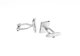 iGame Christianity Cuff Links Silver Cross Photo Holder