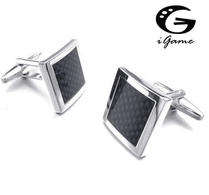 Carbon Fibre Cuff Links - Copper Material - Wholesale & Retail