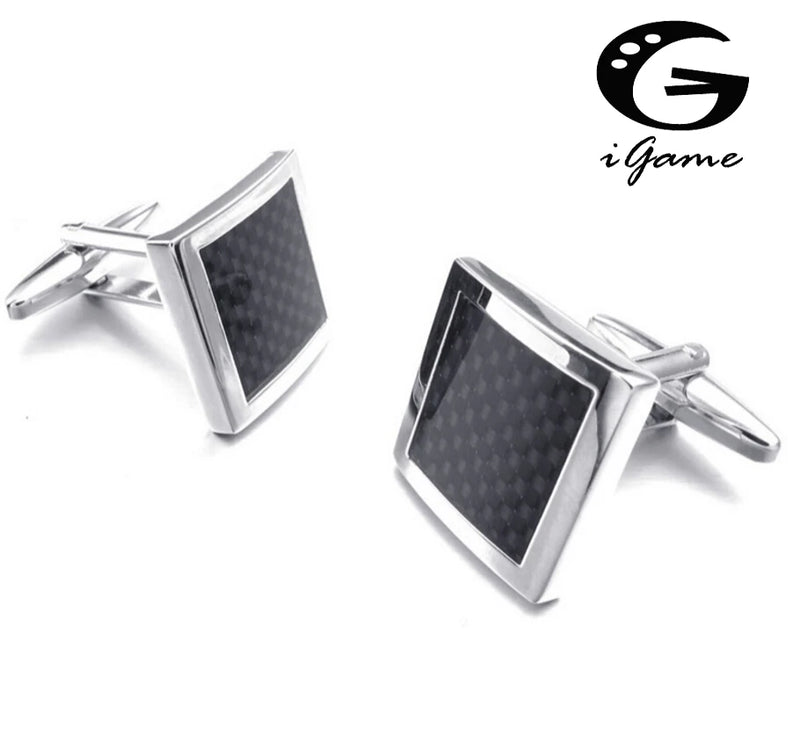 Carbon Fibre Cuff Links - Copper Material - Wholesale & Retail