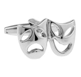 Cufflinks For Men Halloween Mask Design Copper Material