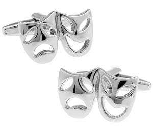 Cufflinks For Men Halloween Mask Design Copper Material