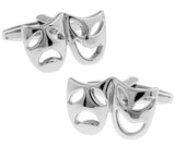 Cufflinks For Men Halloween Mask Design Copper Material