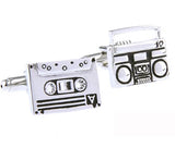 iGame Retail Brass Copper Radio Cuff Links