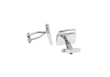 iGame Retail Brass Copper Radio Cuff Links
