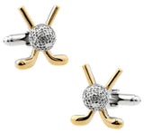 iGame Supply Sport Cuff Links Golf Football Tennis