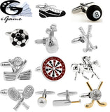 iGame Supply Sport Cuff Links Golf Football Tennis