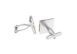 iGame Purple Square Enamel Copper Cufflinks