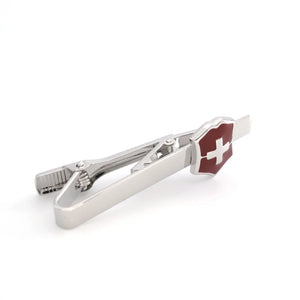 iGame Silver Cross Tie Bar Brass Material