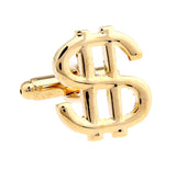 iGame High Men Shirt Cuff links Retail Copper Material Golden US Dollar CuffLink
