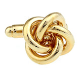 iGame Knot Cuff Links Silver Copper Knot Gift For Men