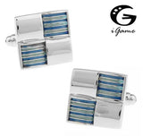 iGame Business Cufflinks Wholesale&retail Copper Enamel Square