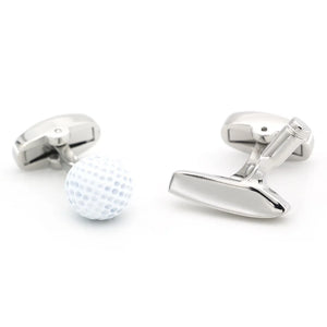 iGame Men's Golf Cuff Links Brass Golf Ball Cufflinks