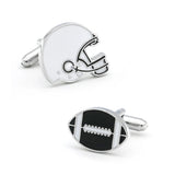 iGame Arrival Football Cuff Links Rugby Player Men's Brass Cufflinks