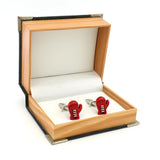 iGame Red Boxing Glove Cuff Links - Sport Style Shirt Cufflinks