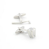 iGame Dentist Cuff Links Tooth Stomatoscope Brass Men French Cufflinks