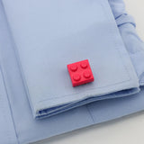 iGame Arrival Lady Cuff Links Rose Pink Brass Material Blocks X-mas Gift