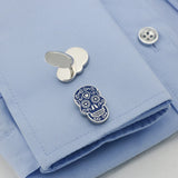 iGame Arrival Skull Cuff Links Brass Material
