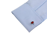 iGame Red Lips Cuff Links Brass Material