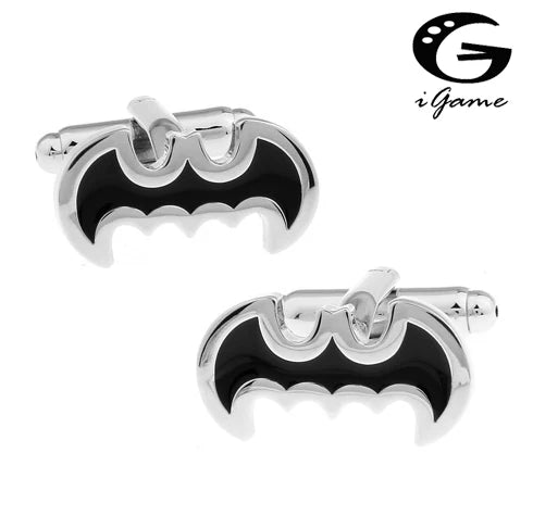 iGame Shirt Cufflinks Brass Bat Cuff Links