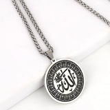 iSLAM muslim Allah Steel Pendant Necklace
