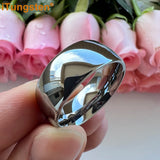 Tungsten Carbide Finger Ring Men Women Couple Wedding Band