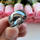 Tungsten Carbide Finger Ring Men Women Couple Wedding Band