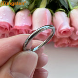 Tungsten Carbide Finger Ring Men Women Couple Wedding Band