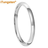 Tungsten Carbide Finger Ring Men Women Couple Wedding Band