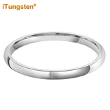 2mm Tungsten Women's Ring Classic Wedding Band Comfort Fit